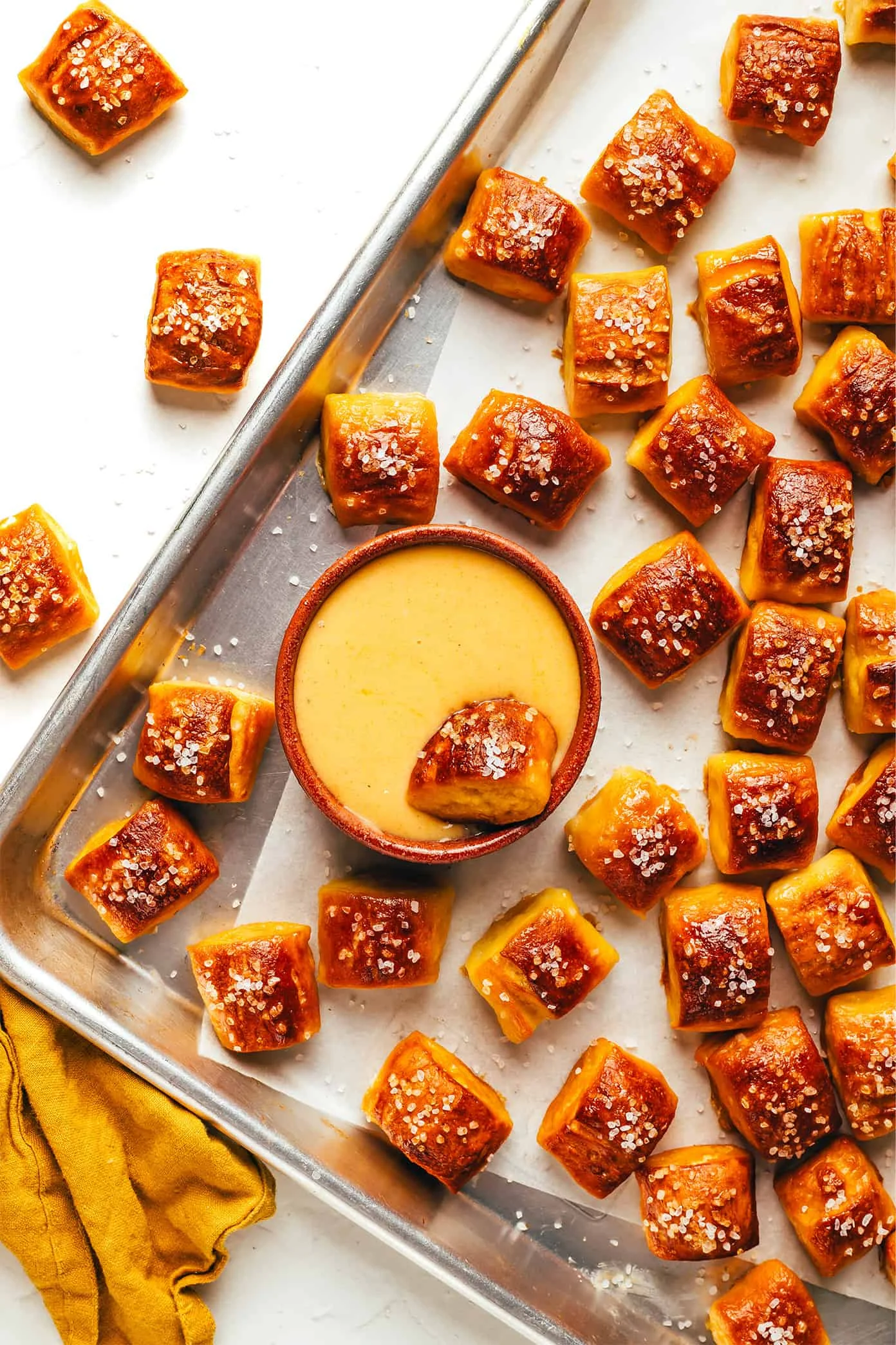Game-Day Tables Under Siege: These One-Hour Buttery Pretzel Bites Disappear in…
