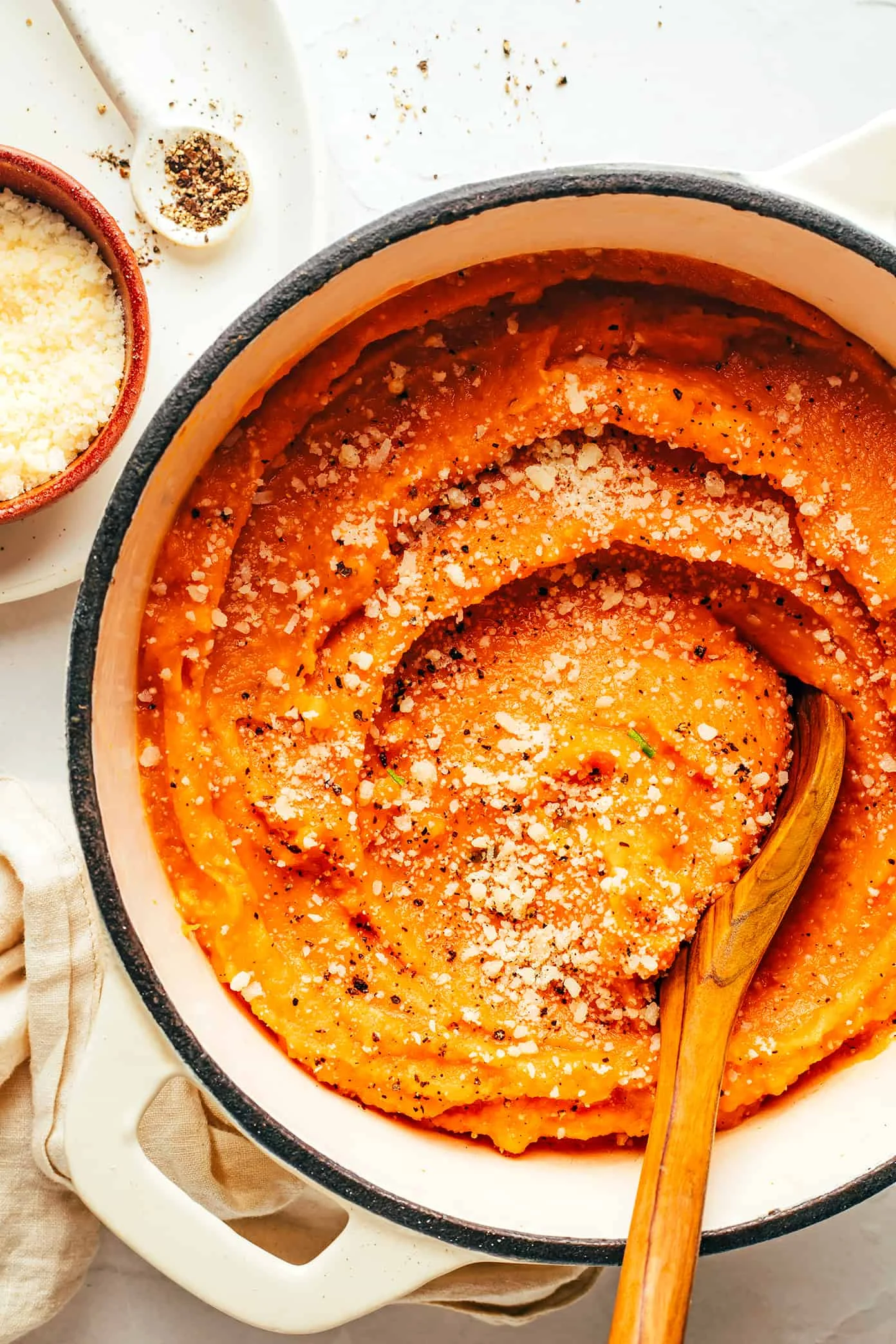 Garlic Parmesan Mashed Sweet Potatoes: The Side Dish That Stole Thanksgiving