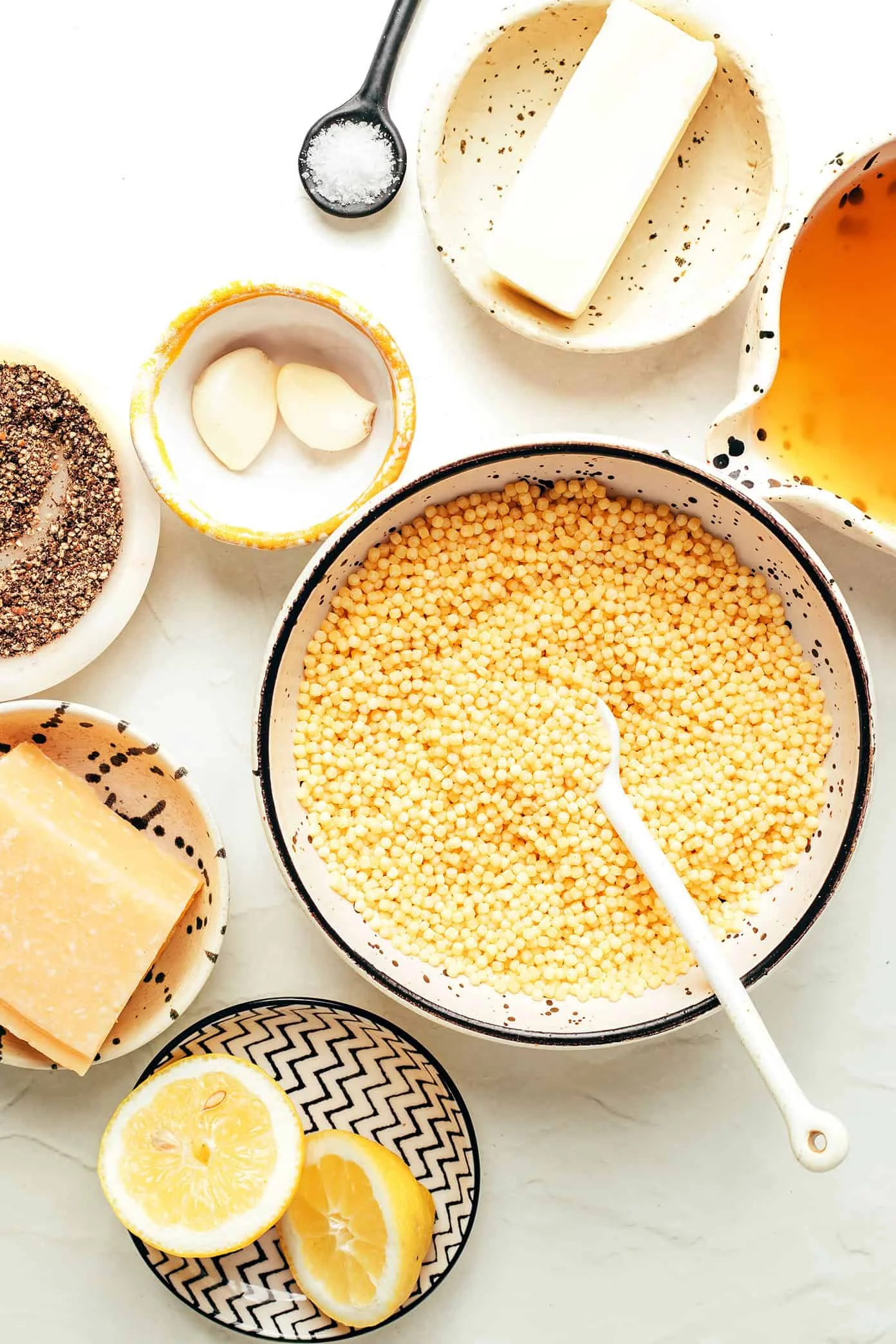 This 10-Minute Lemon Parmesan Pearl Couscous Is Quietly Stealing Every Side-Dis…