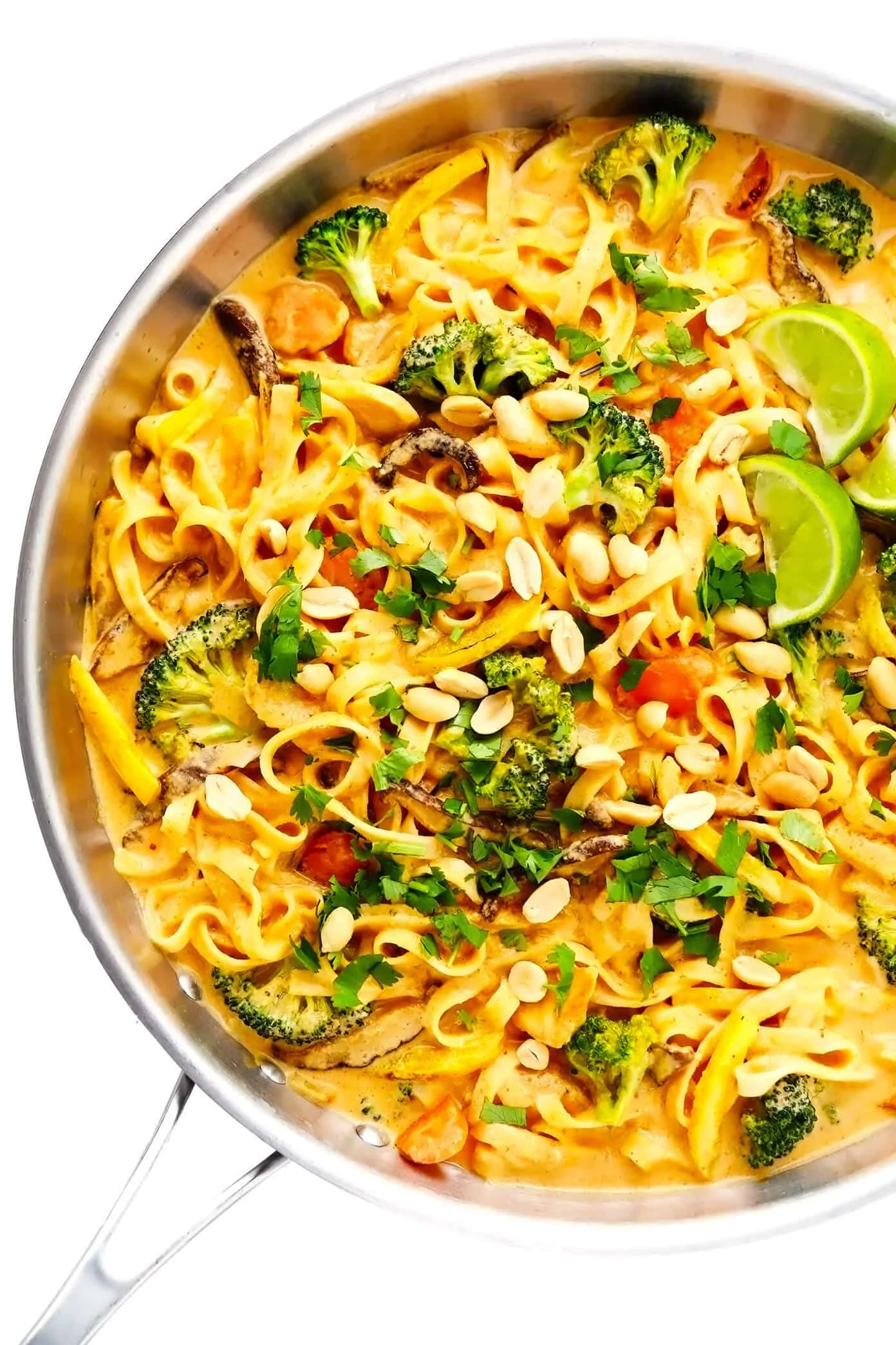 These Saucy Thai Curried Peanut Noodles Just Ended Weeknight Dinner Boredom